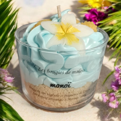 Bougie Artisanale parfum Monoi
