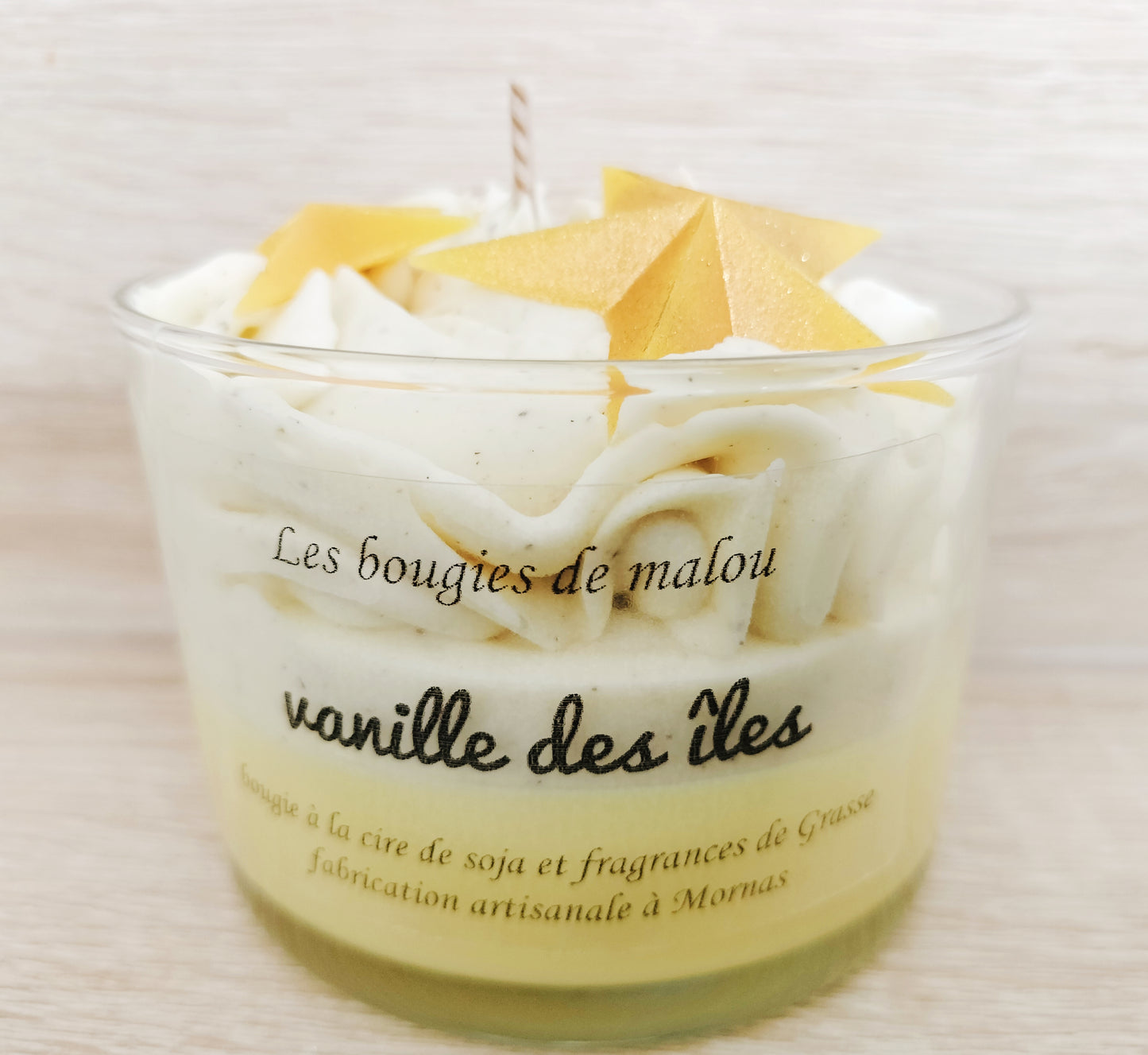 Bougie vanille des îles