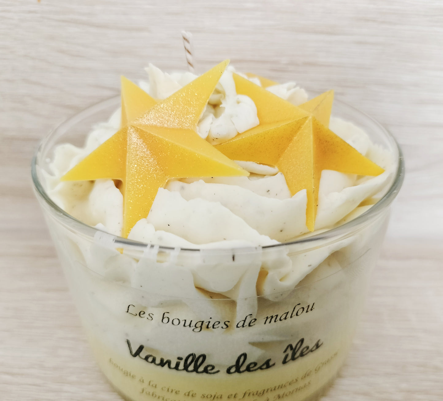 Bougie vanille des îles