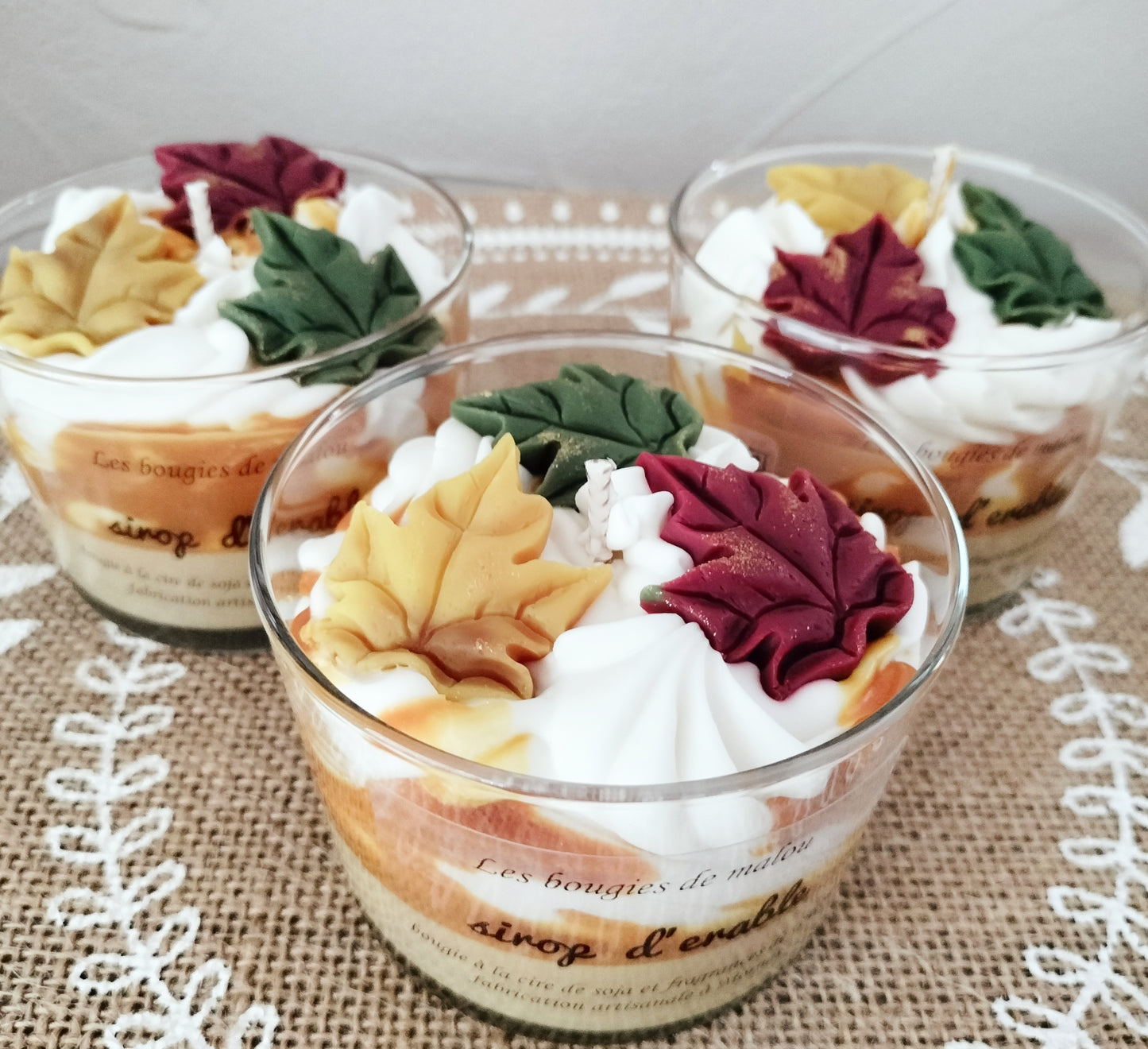 Bougie sirop d'érable