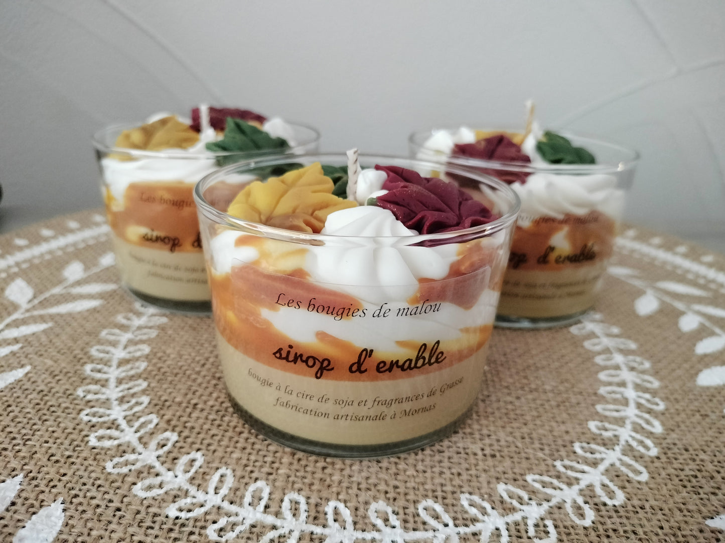 Bougie sirop d'érable