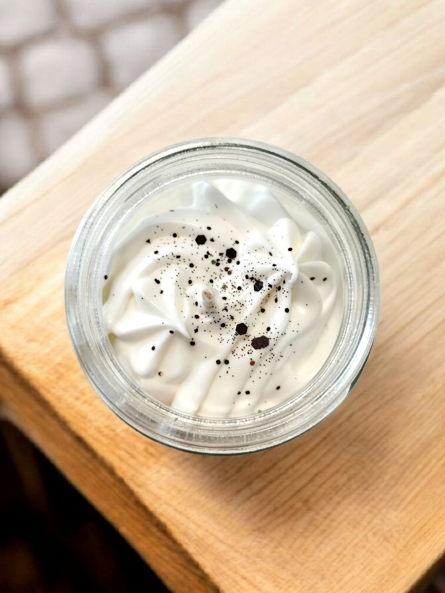 Bougie Artisanale et Végétale - Parfum noix de coco 🥥