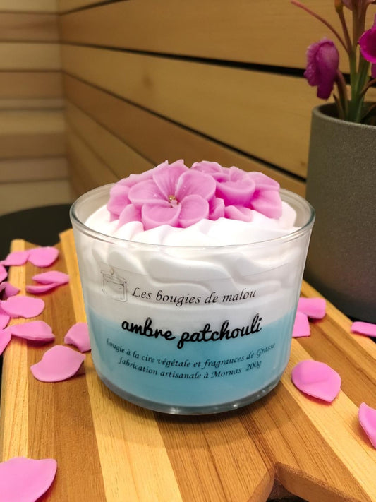 Bougie Ambre patchouli
