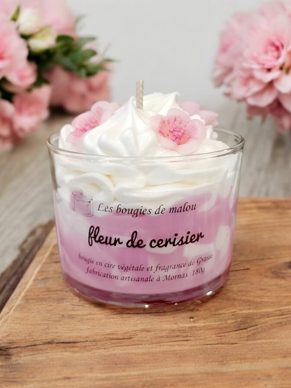 Bougie artisanale creative 