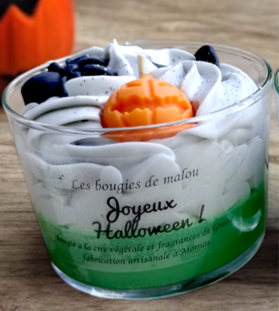 Mini Halloween decoration candle