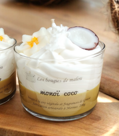 Bougie monoï coco