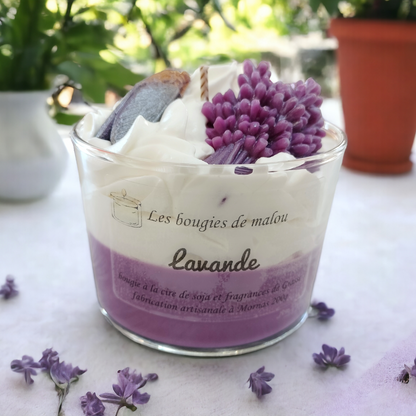 Lavender candle