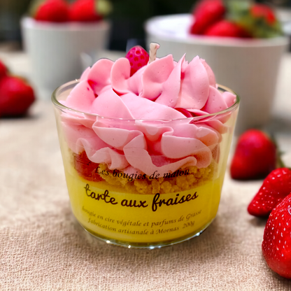 Strawberry Pie Candle