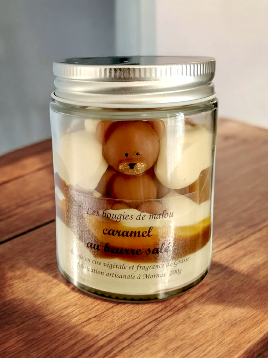 bougie_artisanale caramel 