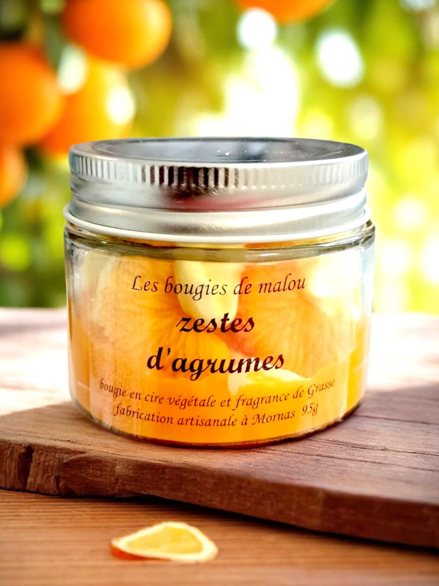 bougie faite main 