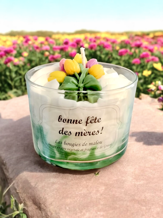 bougie artisanale fete des meres