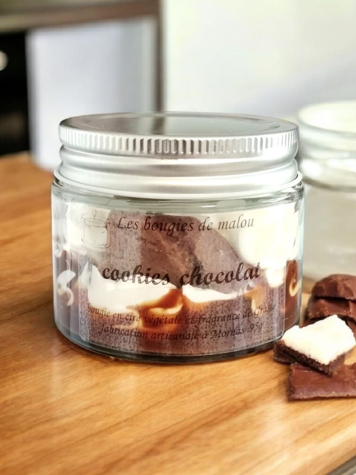 Gourmet Handmade Chocolate Cookie Candle 🍪