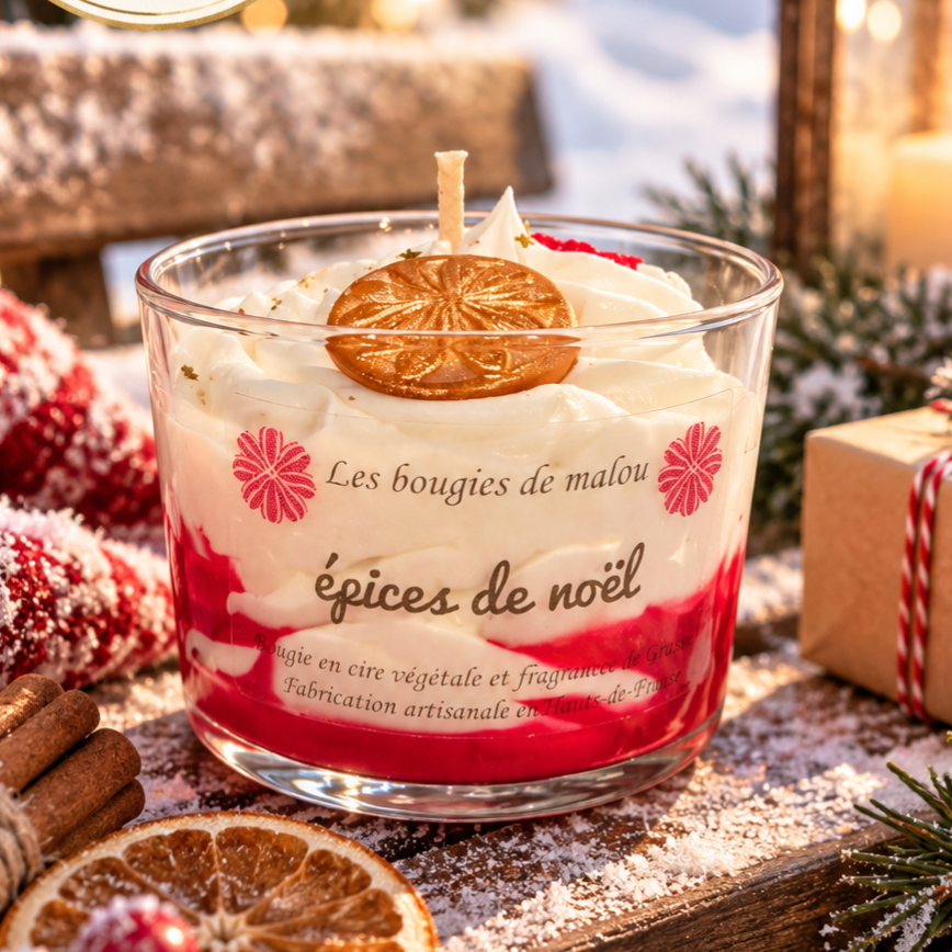 Bougie Épices de Noël
