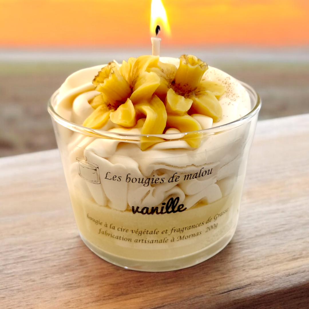 Island vanilla candle