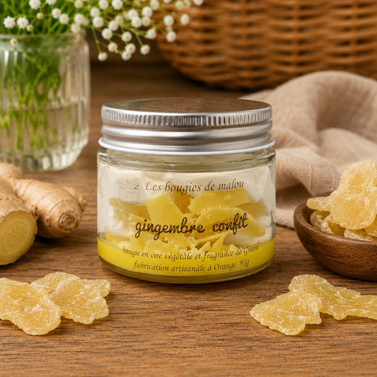 candied ginger candle