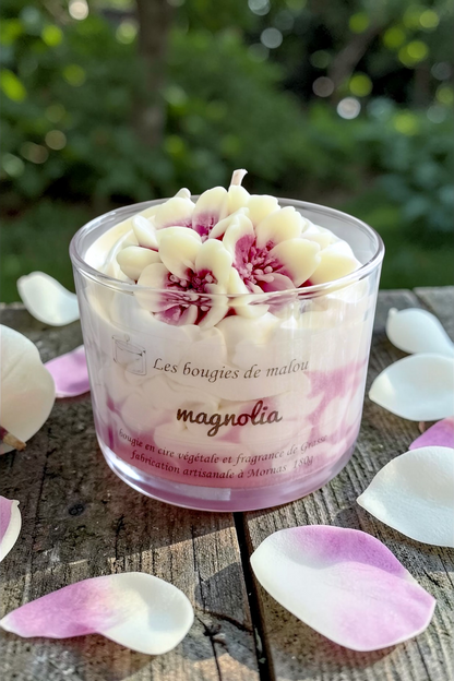 Handgemachte und pflanzliche Kerze - Maiglöckchenduft 🌸✨
