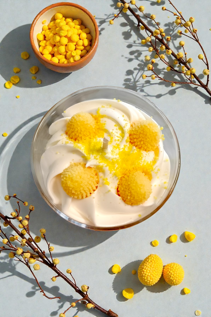 Bougie Artisanale mimosa