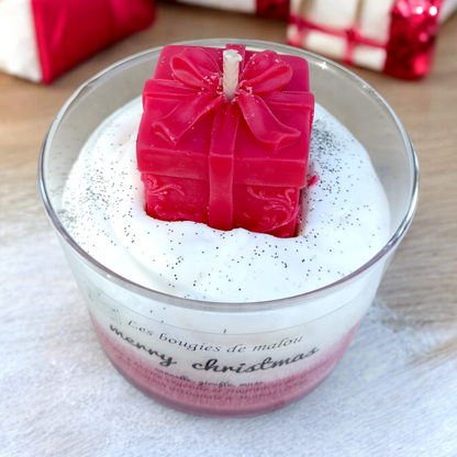 cherry scented gift candle