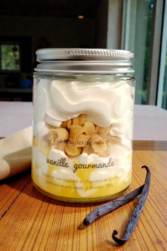 Island vanilla candle