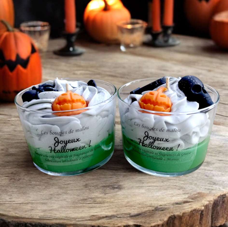 Mini Halloween decoration candle